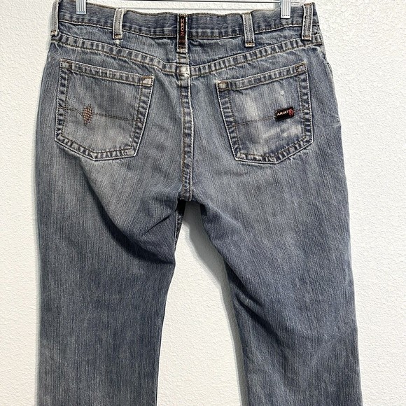 Ariat M4 FR Work Jeans Men's 36 X 32 Low Rise Boot Cut Flame Resistant - Picture 10 of 16